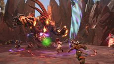 A pre-alpha screenshot from Smite 2.