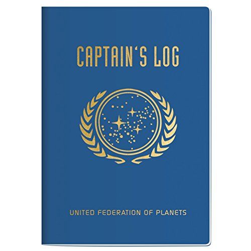 Trek Captain's Log Large Notebook