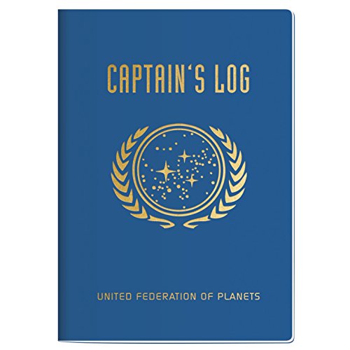The Unemployed Philosophers Guild Star Trek Captain's Log Large Notebook