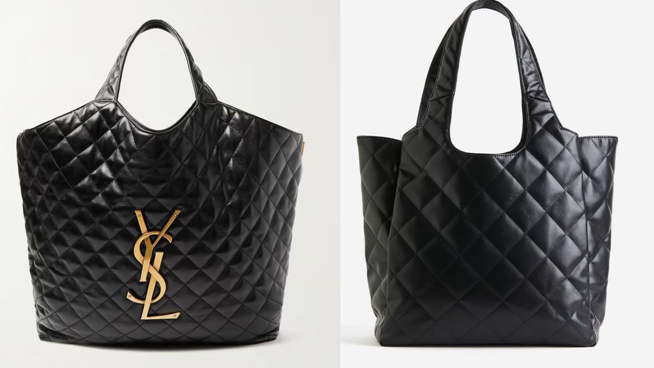 H&M's £45 quilted tote bag is the perfect Saint Laurent dupe | Woman & Home