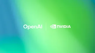 Open AI and Nvidia logos