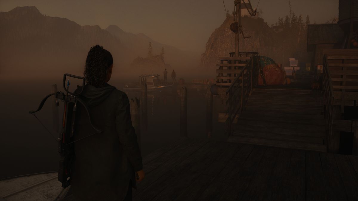 Alan Wake 2 image fidelity comparison screenshots