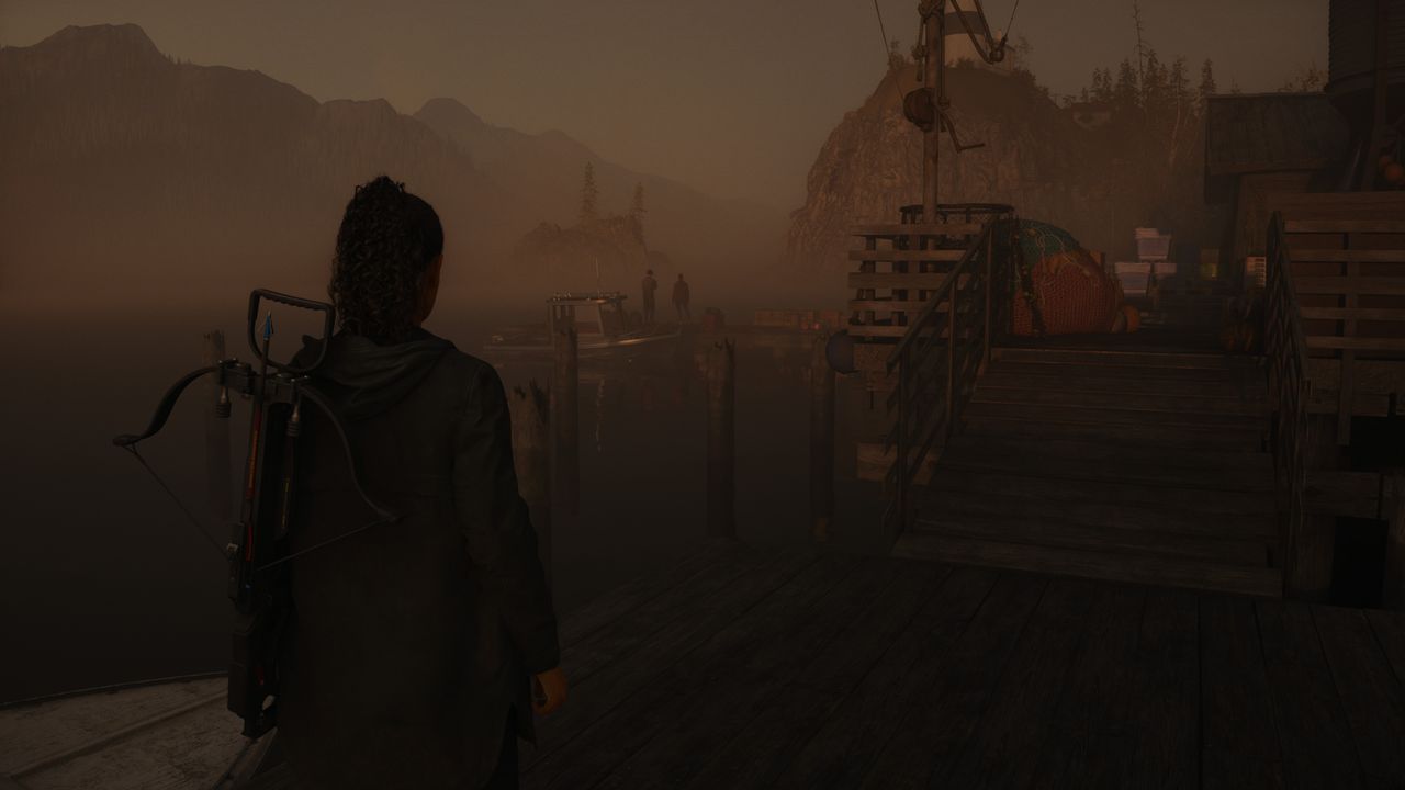 Alan Wake 2 image fidelity comparison screenshots