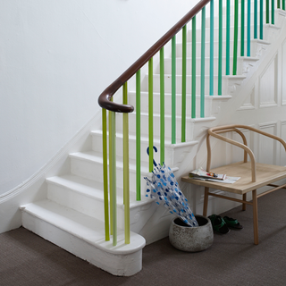 bland banister staircase