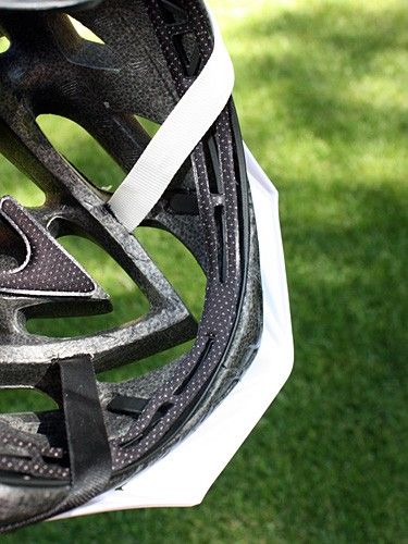 The X-Static pads are slimmed down around the brow to prevent sweat build-up.