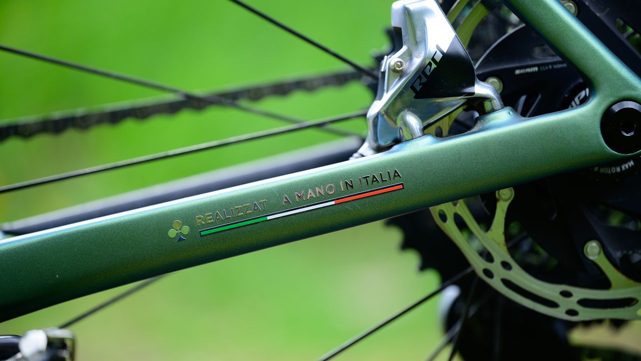 Colnago C68 Gravel made in Italy badge