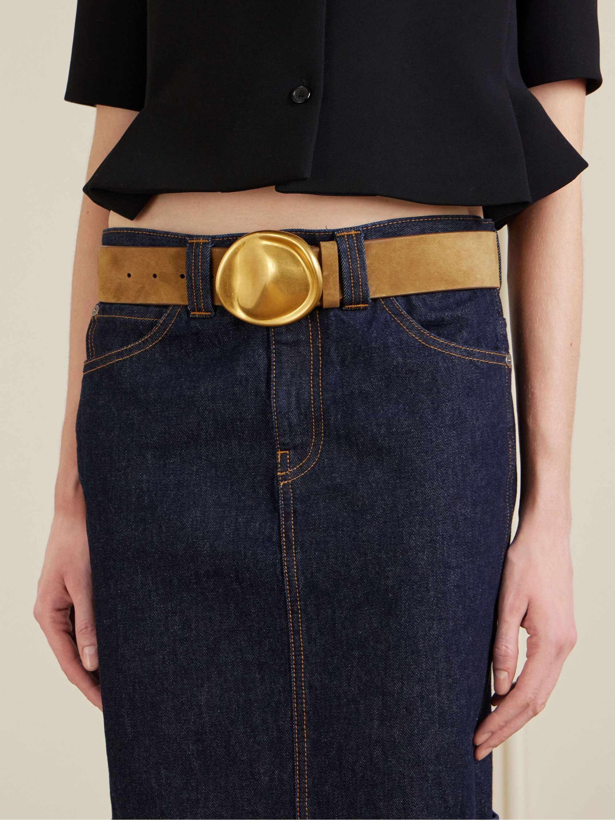 Keefe Suede Belt