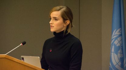 Emma Watson speaking at the U.N.