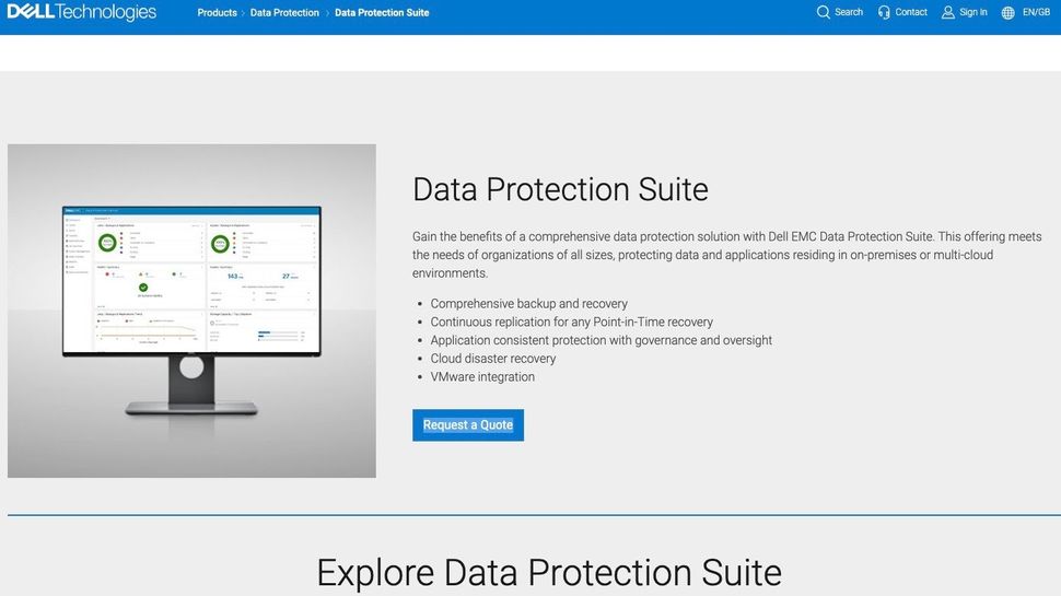 Dell Emc Data Protection Suite Evaluation Techradar 1222