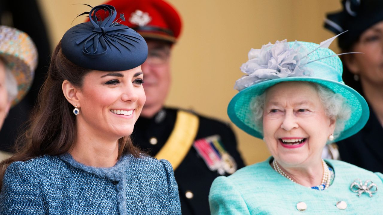 Queen Elizabeth II and The Duke And Duchess Of Cambridge Visit The East Midlands