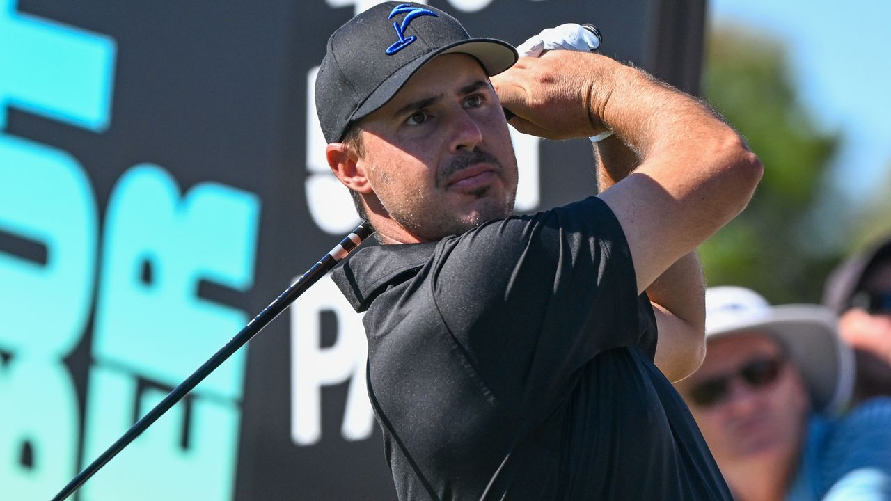 Chase Koepka at the LIV Golf Adelaide tournament