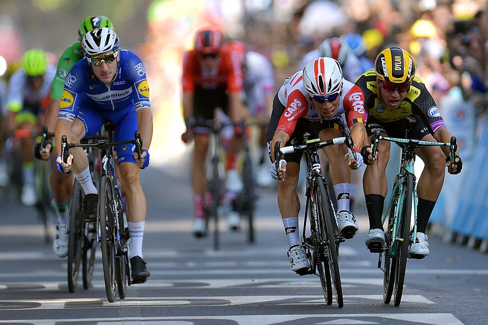 Caleb Ewan (Lotto Soudal) stage 11 victory at the Tour de France