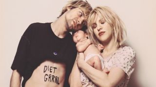 Guzman, aka husband-and-wife photographers Constance Hansen and Russell Peacock, share intimate never-before-published portraits of Kurt, Courtney and baby Frances Bean