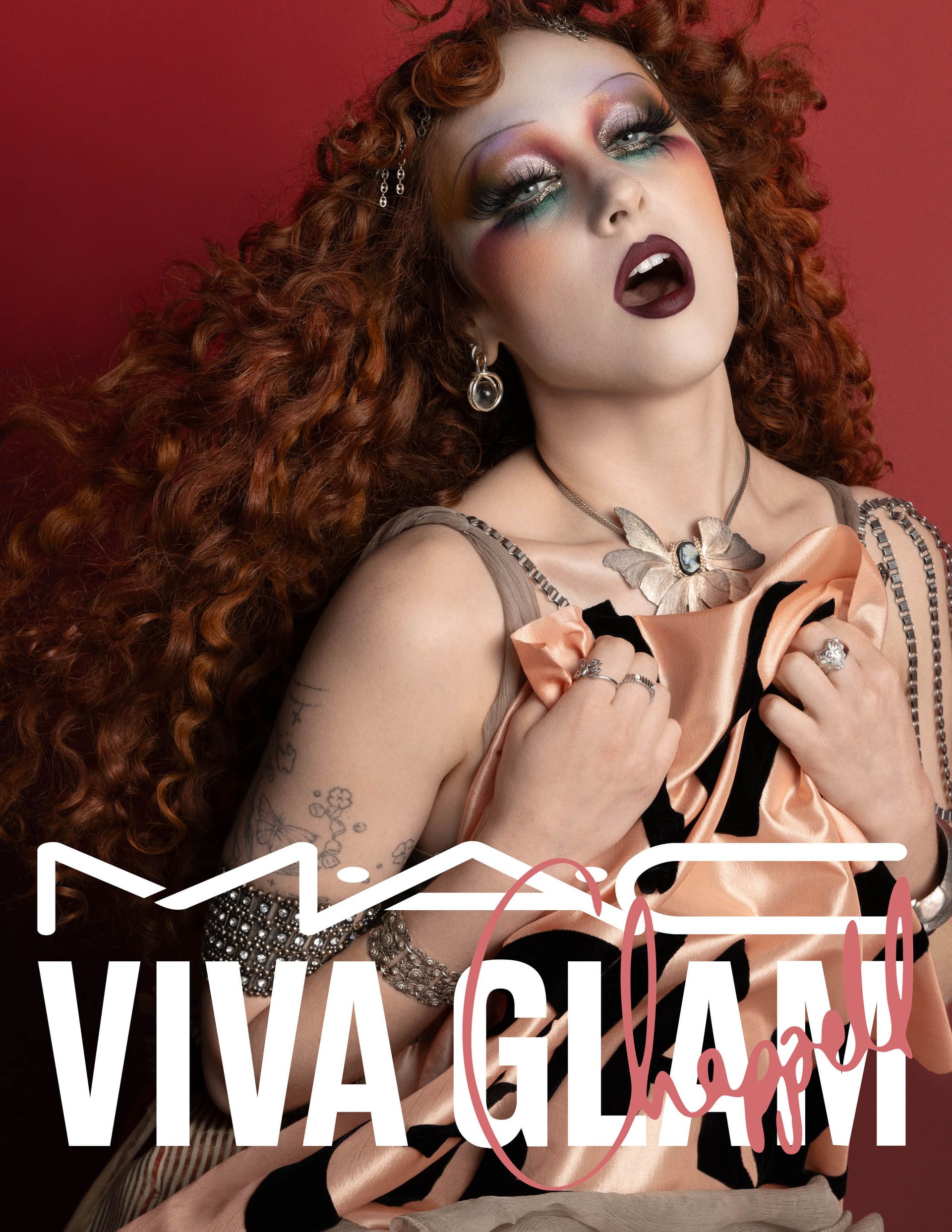 Photo of Chappell Roan for MAC's Viva Glam campaign