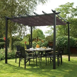 Rowlinson Latina Gazebo in Grey