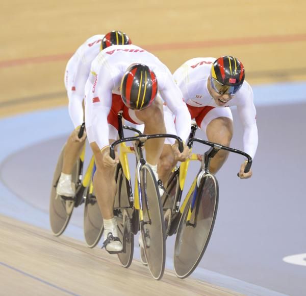 The Chinese sprint team