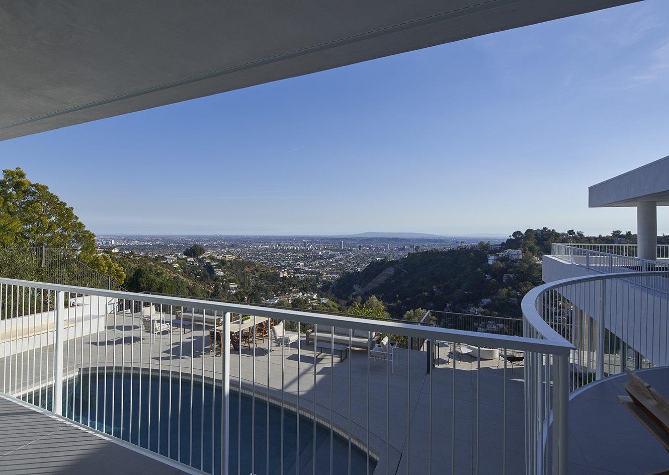 los angeles views from Oceanus House by Pierre de Angelis