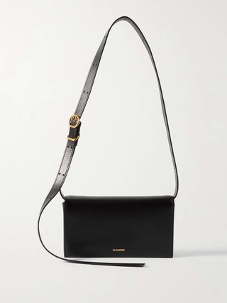 Jil Sander, All-Day textured-leather shoulder bag