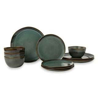 Yellowstone 12-Piece Ceramic Set, Dutton Collection