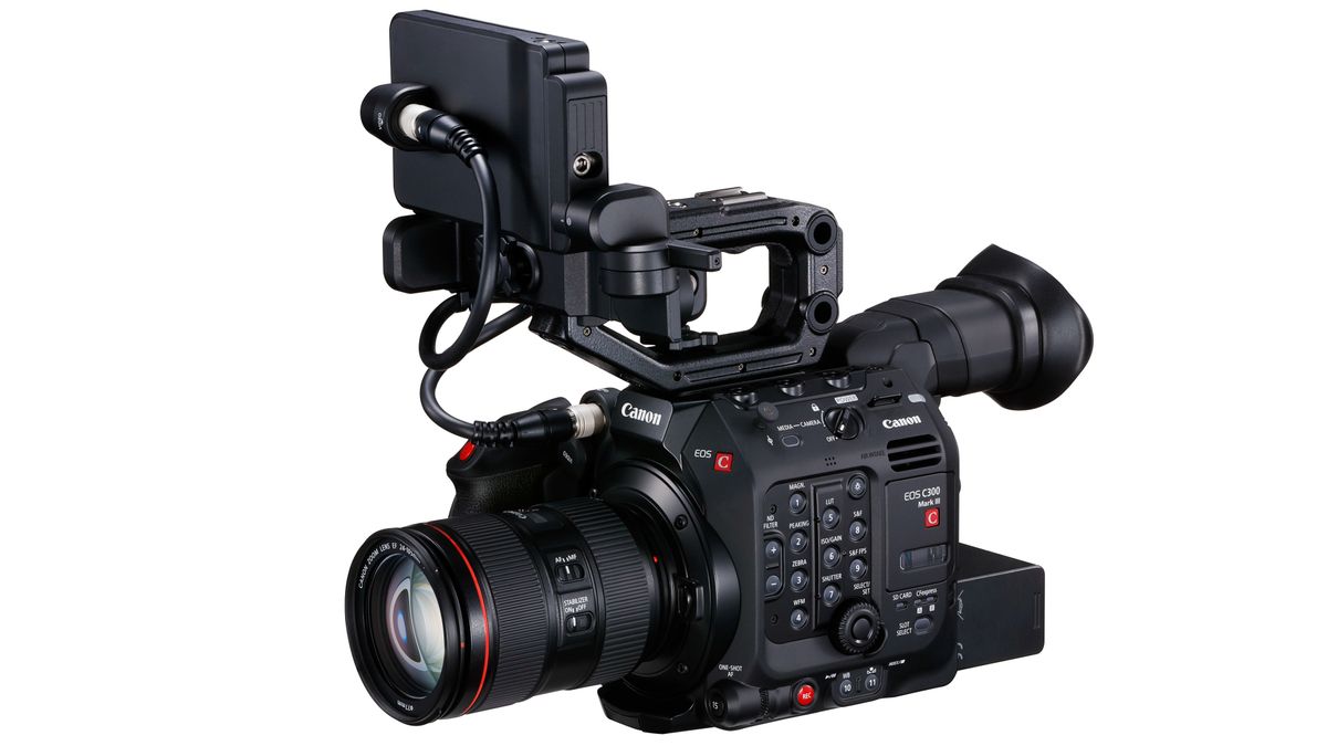 Canon EOS C300 Mark III boasts 16-stop dynamic range, 4K 120p and 2K 180p