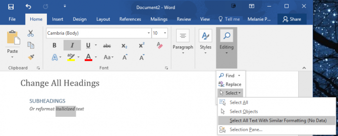 how-to-select-all-text-with-similar-formatting-in-microsoft-word-laptop-mag