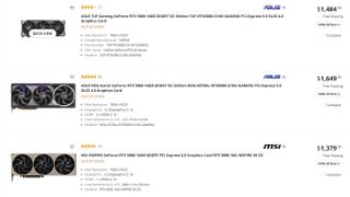 NVIDIA RTX 5080 out of stock at Newegg