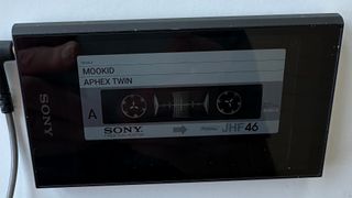 The Sony NW-A306 retro cassette tape user interface