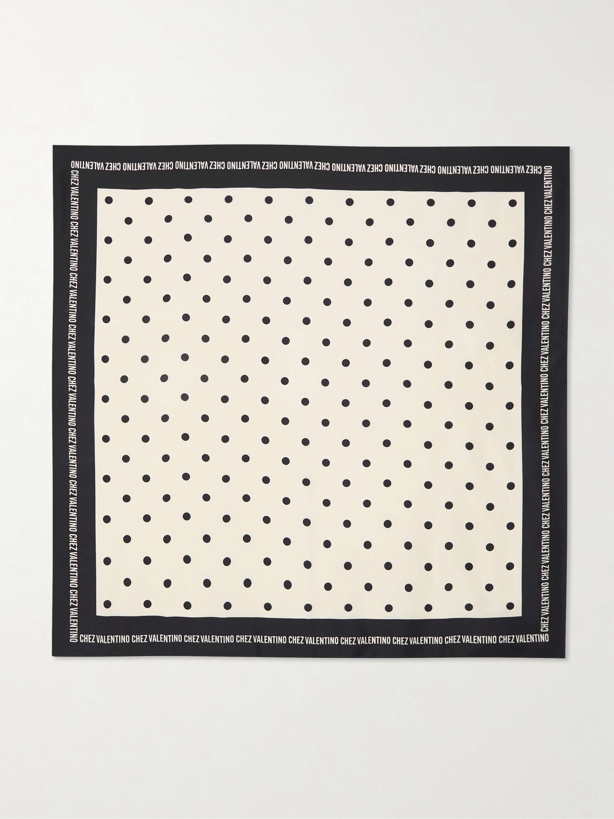 Printed Silk-Twill Scarf