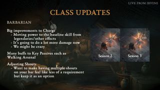 Barbarian changes in Diablo 4