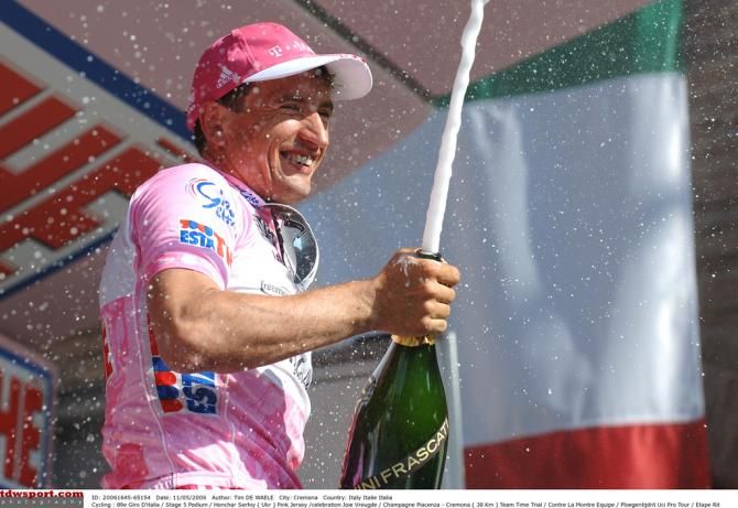 Almost vintage now, Serhiy Honchar sprays the 2006 Champagne around like its beaujolais