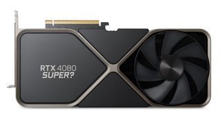 Hypothetical GeForce RTX 4080 Super mockup (fake)