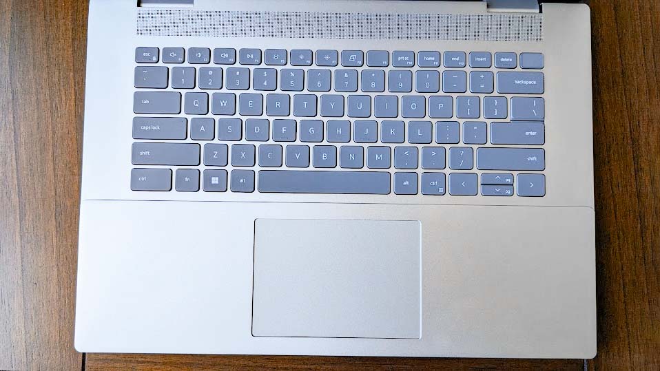 Dell Inspiron 16 Plus keyboard.