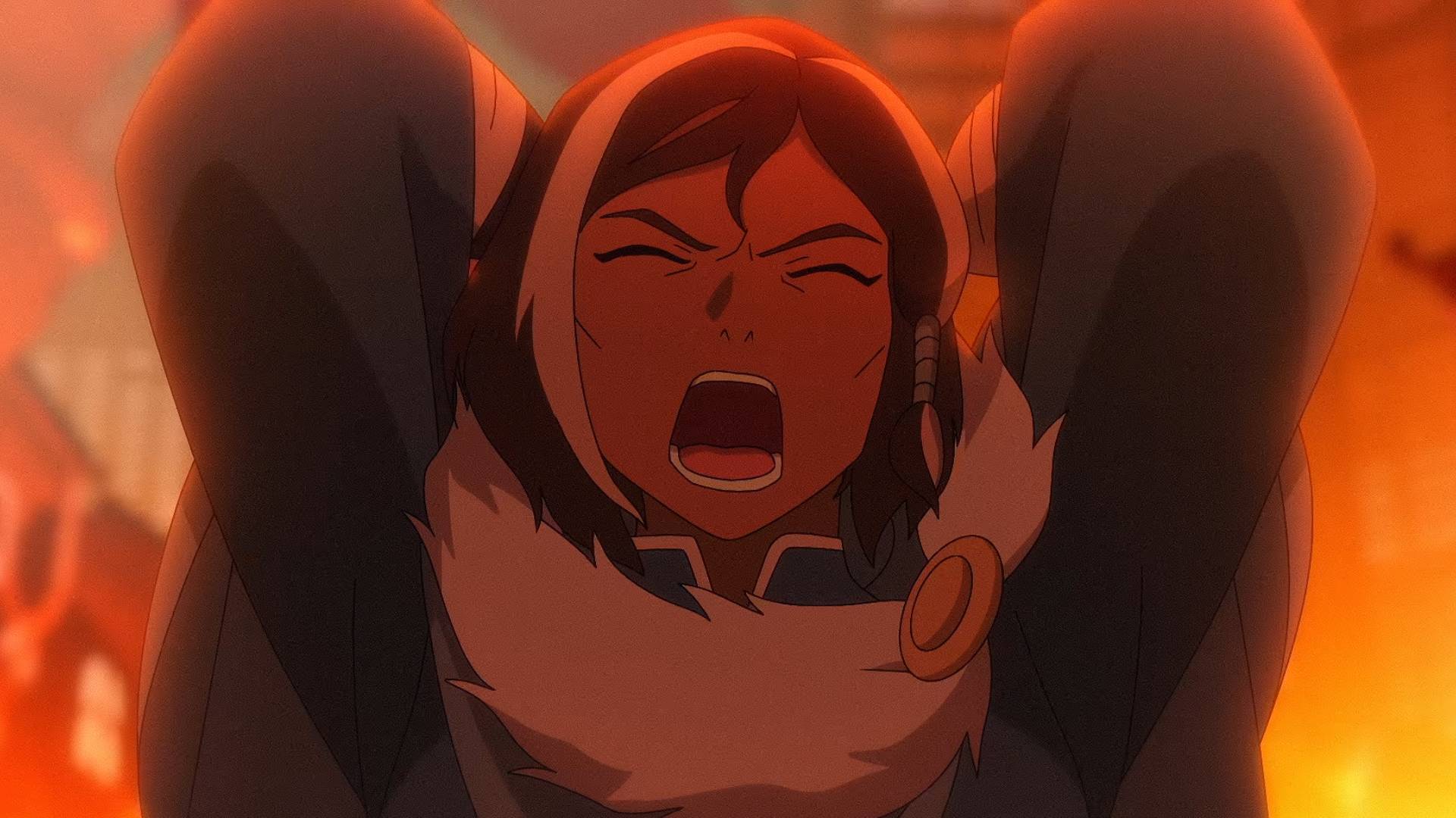 Korra in the Avatar: Seven Havens trailer