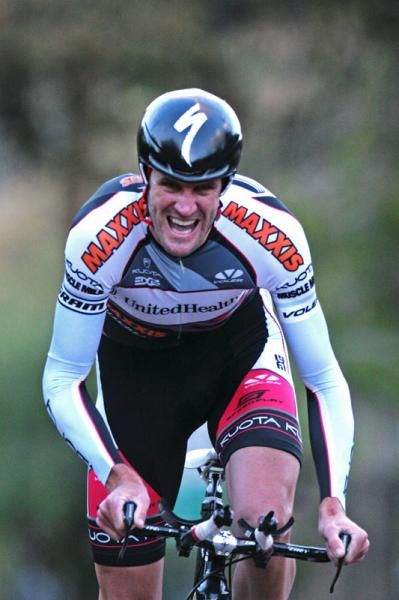Rory Sutherland (United HealthCare) finished the prologue in first place, 14 seconds up on Phil Zajicek (Fly V Australia).