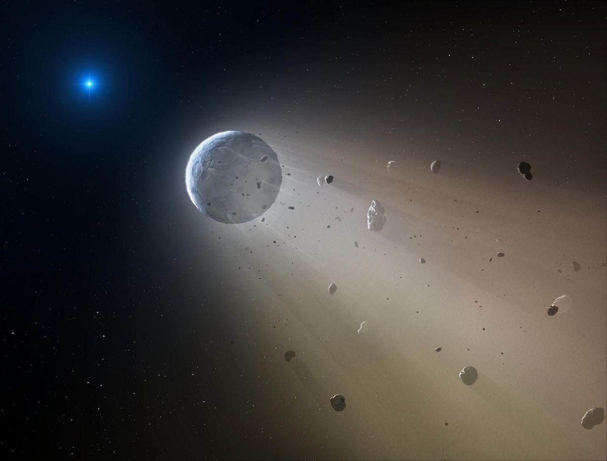 Ceres-Like Asteroid Artist&#039;s Conception