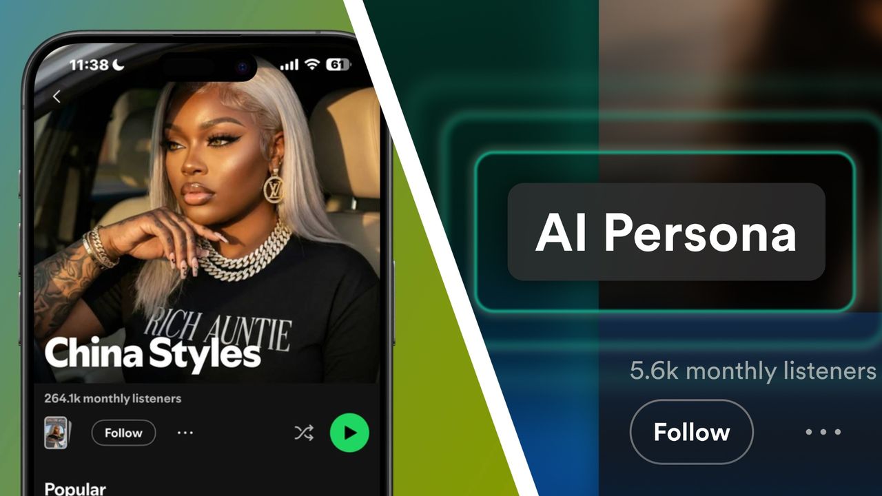Spotify introduces “AI Persona” labels for AI-generated artist profiles, excluding them from recommendations