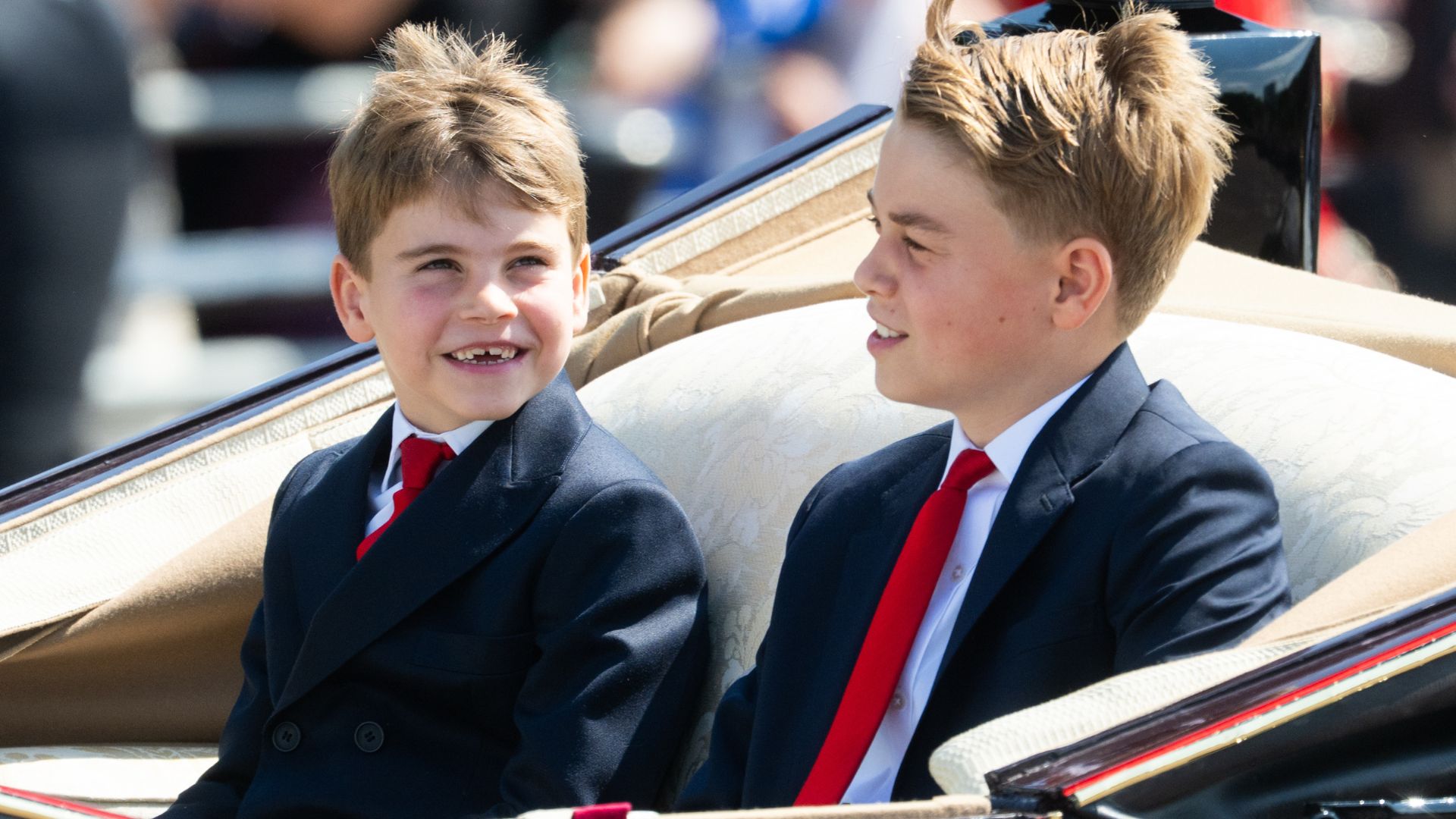 Prince Louis and Prince George