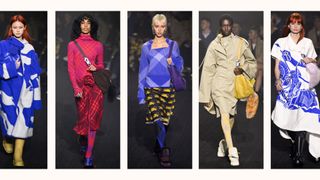 London Fashion Week: Burberry show on the runway