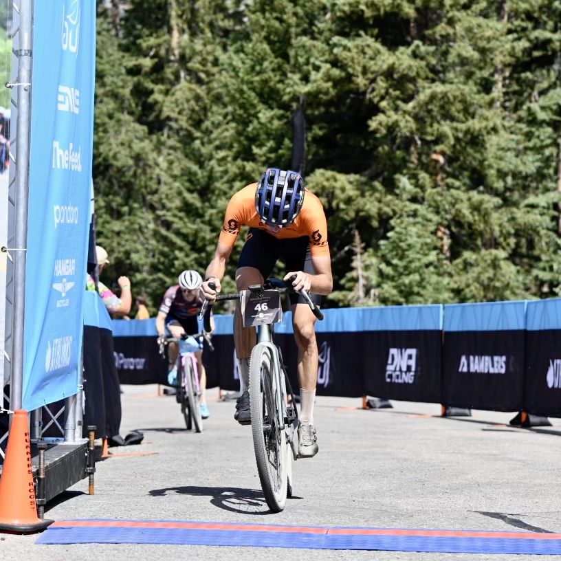 Cole Paton comes second at Crusher in the Tushar 2022, the third round of the Life Time Grand Prix