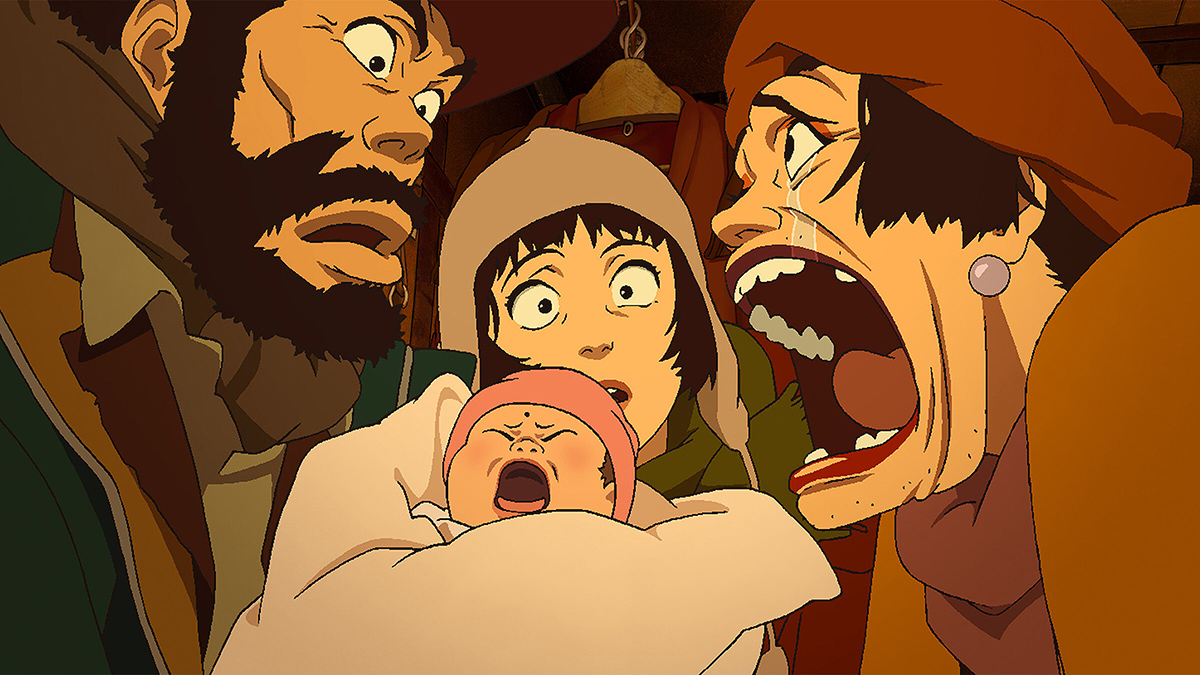 Satoshi Kon&#039;s anime Tokyo Godfathers