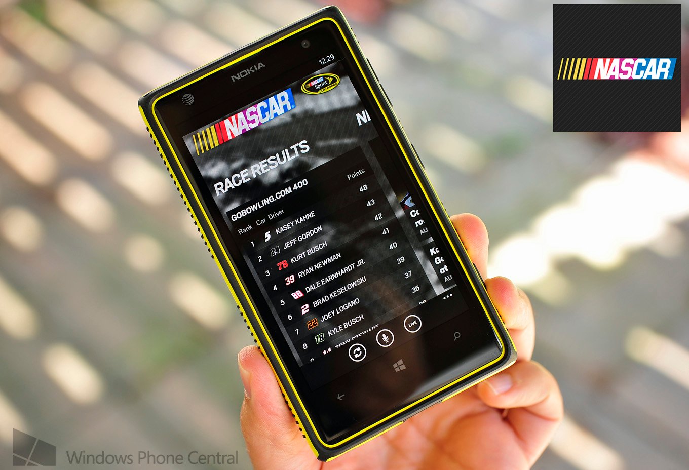 Start your engines, official NASCAR Mobile 13 now available for all Windows Phone 8 devices (but Sprint gets the perks) Windows Central