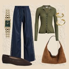 collage of nordstrom anniversary sale fashion pieces 