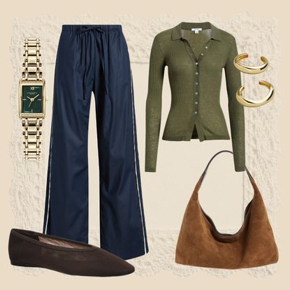 collage of nordstrom anniversary sale fashion pieces 