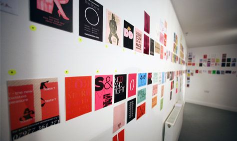 Tart cards exhibition in London