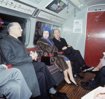 She used the London Tube for the first time in May 1939, accompanied by her sister Princess Margaret and her governess Marion Crawford.