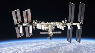 The International Space Station as seen in October 2018.