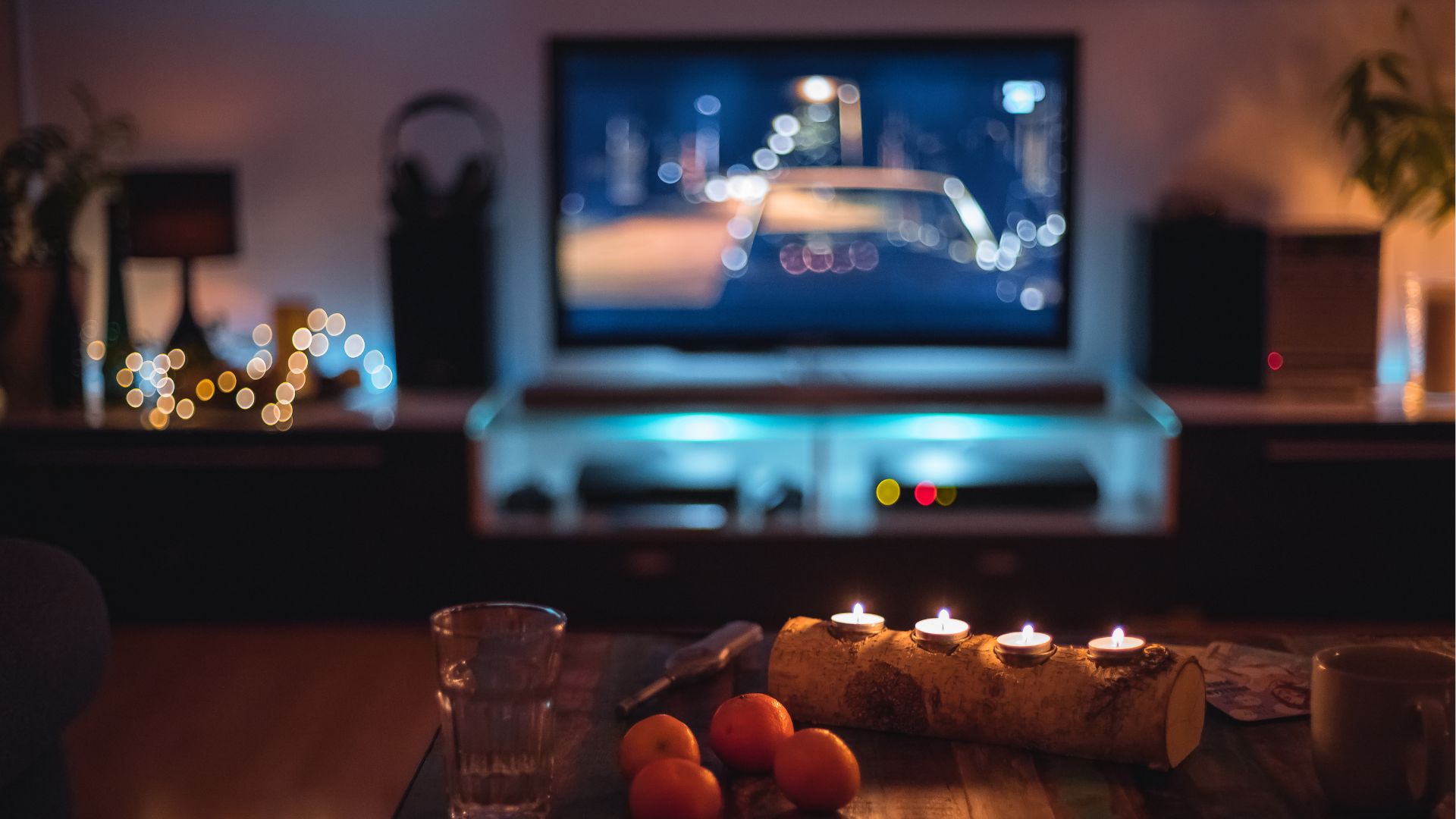 Television on late at night