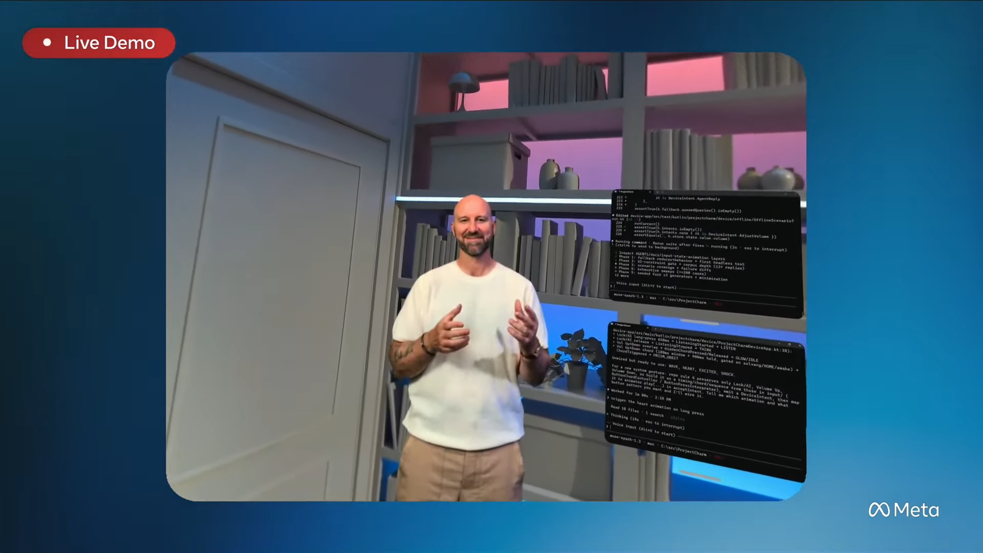 3D avatar in Meta VR