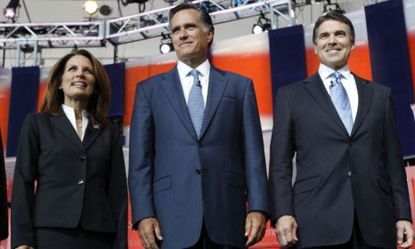 Thursday night will bring yet another GOP debate, and frontrunners Mitt Romney and Rick Perry will likely duke it out over Social Security. 