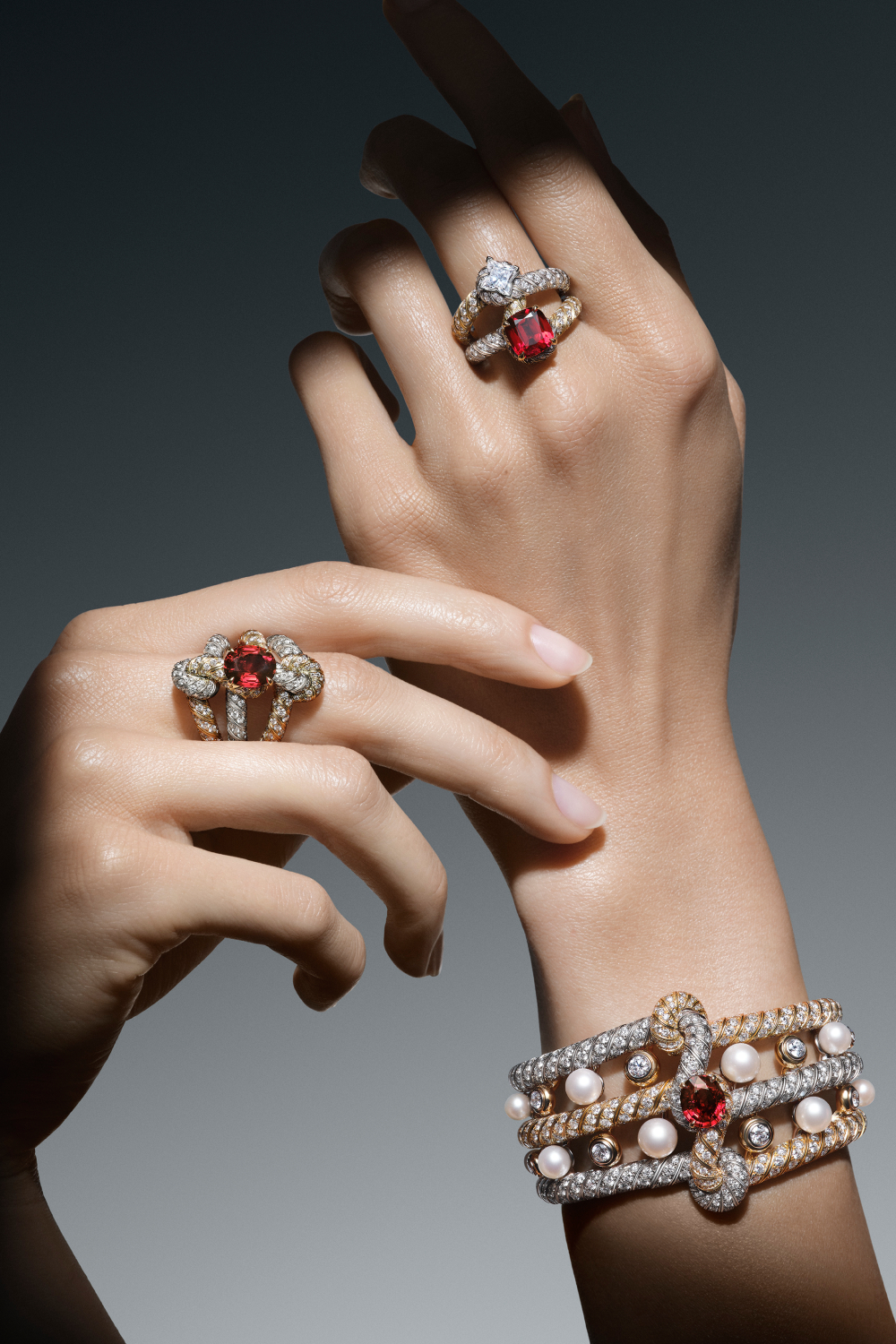 Браслет и кольца Louis Vuitton High Jewellery Connection